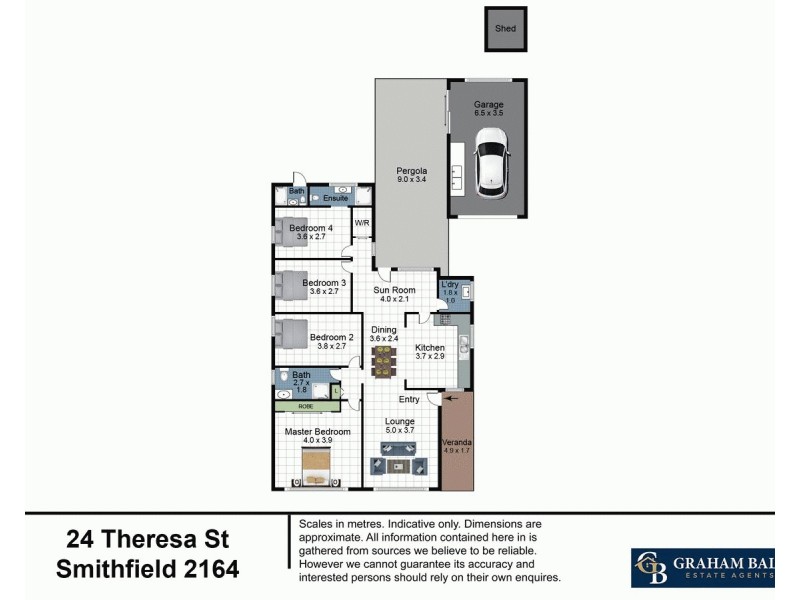 24 Theresa  Street, Smithfield NSW 2164 Floorplan