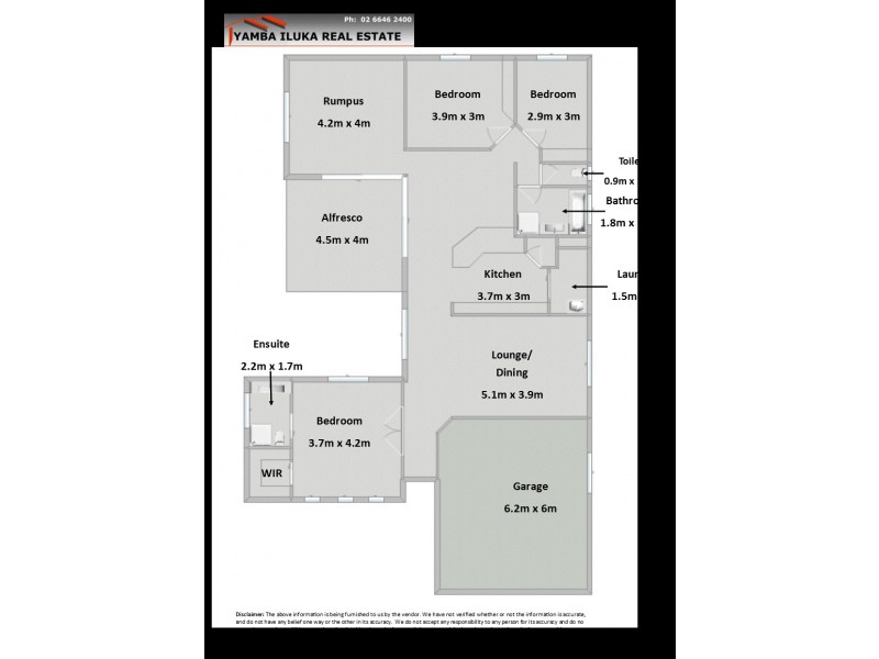 168 Yamba Rd, Yamba NSW 2464 Floorplan