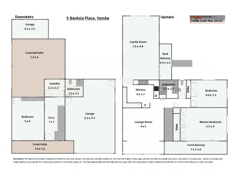 5 Banksia Place, Yamba NSW 2464 Floorplan