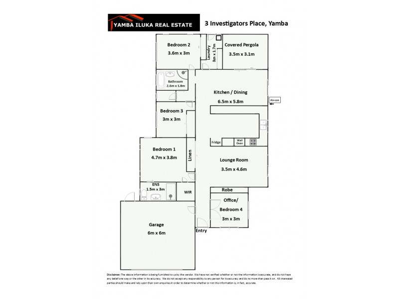 3 Investigators Place, Yamba NSW 2464 Floorplan