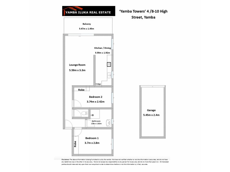 4/8-10 High Street, Yamba NSW 2464 Floorplan