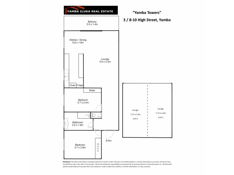 3/8-10 High Street, Yamba NSW 2464 Floorplan
