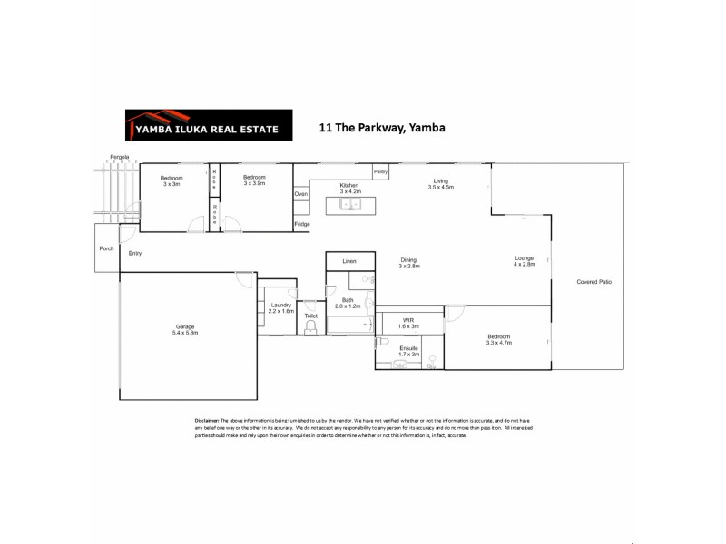 11 The Parkway, Yamba NSW 2464 Floorplan