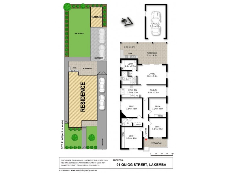 91 Quigg St, Lakemba NSW 2195 Floorplan