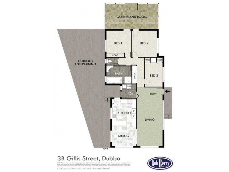 3B Gillis St, Dubbo NSW 2830 Floorplan