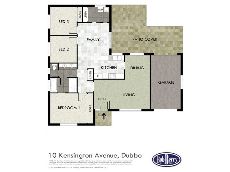 10 Kensington Ave, Dubbo NSW 2830 Floorplan