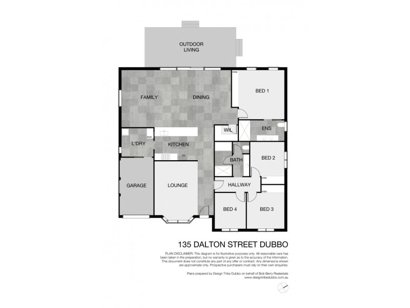 135 Dalton St, Dubbo NSW 2830 Floorplan