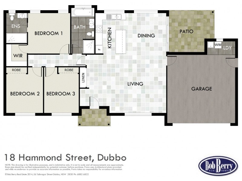 18 Hammond St, Dubbo NSW 2830 Floorplan