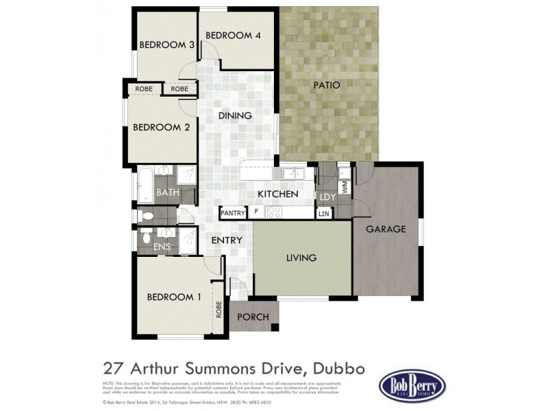 27 Arthur Summons St, Dubbo NSW 2830 Floorplan