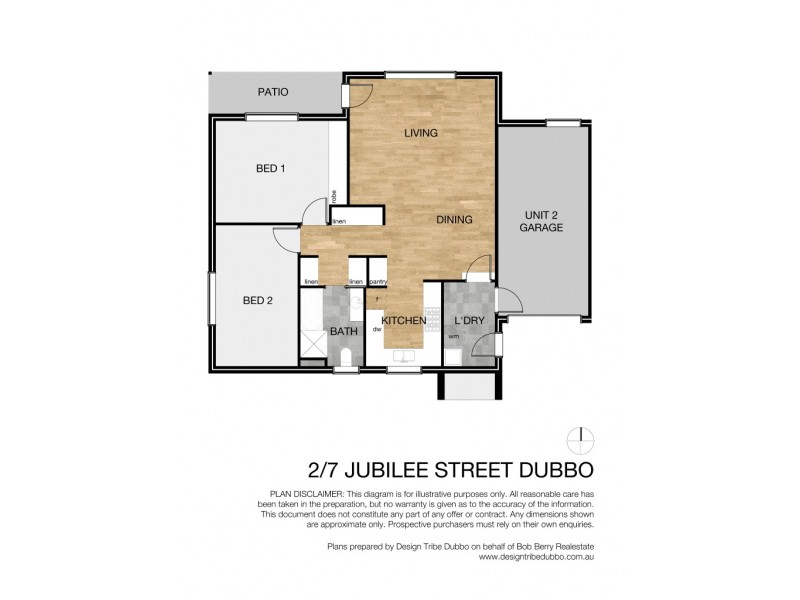 2/7-9 Jubilee St, Dubbo NSW 2830 Floorplan