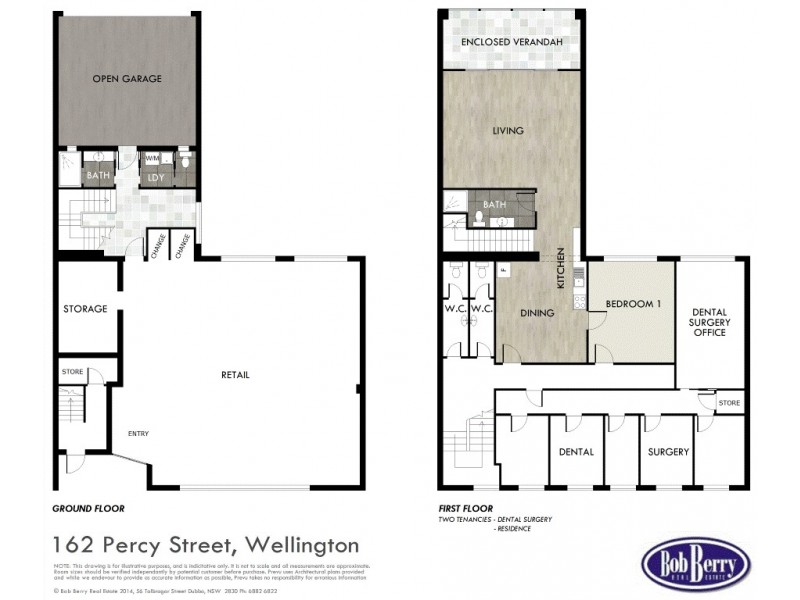 162-164 Percy St, Wellington NSW 2820 Floorplan