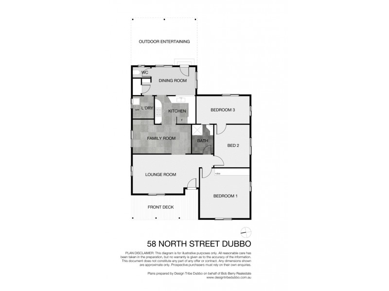 58 North St, Dubbo NSW 2830 Floorplan