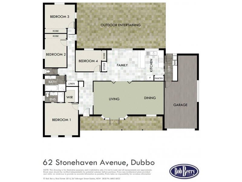 67 Stonehaven Ave, Dubbo NSW 2830 Floorplan