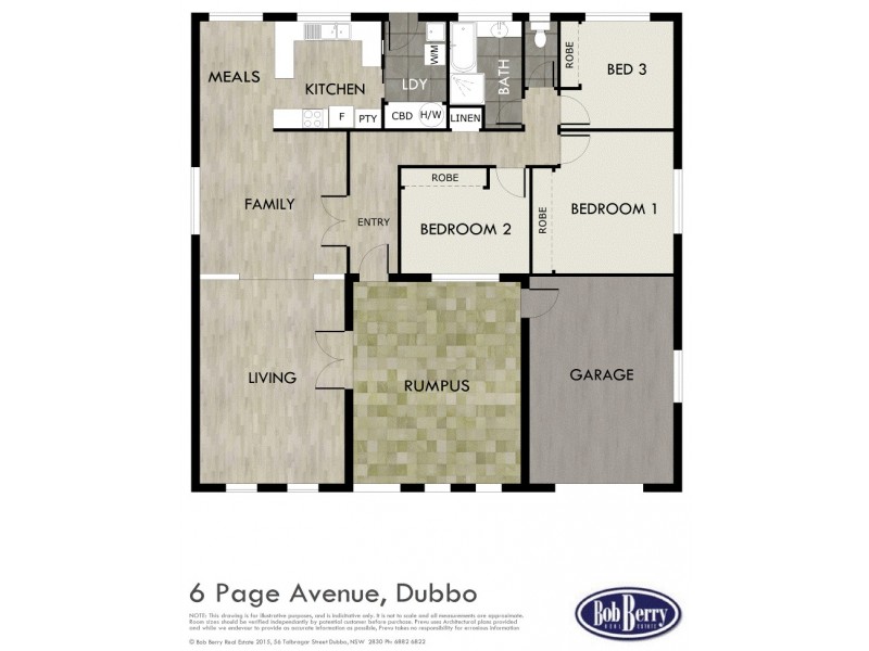 6 Page Ave, Dubbo NSW 2830 Floorplan