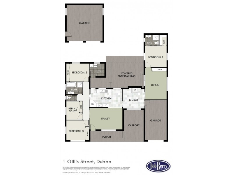 1 Gillis St, Dubbo NSW 2830 Floorplan