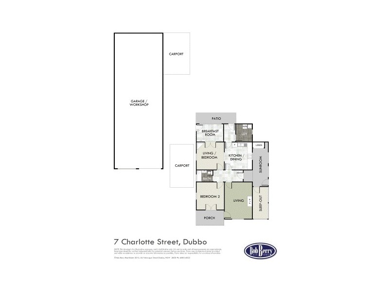7 Charlotte St, Dubbo NSW 2830 Floorplan