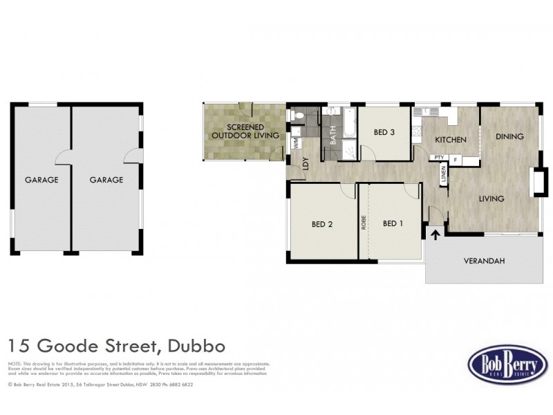 15 Goode St, Dubbo NSW 2830 Floorplan