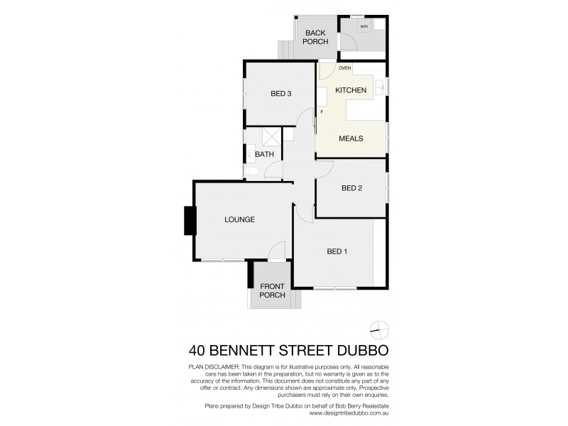 40 Bennett St, Dubbo NSW 2830 Floorplan