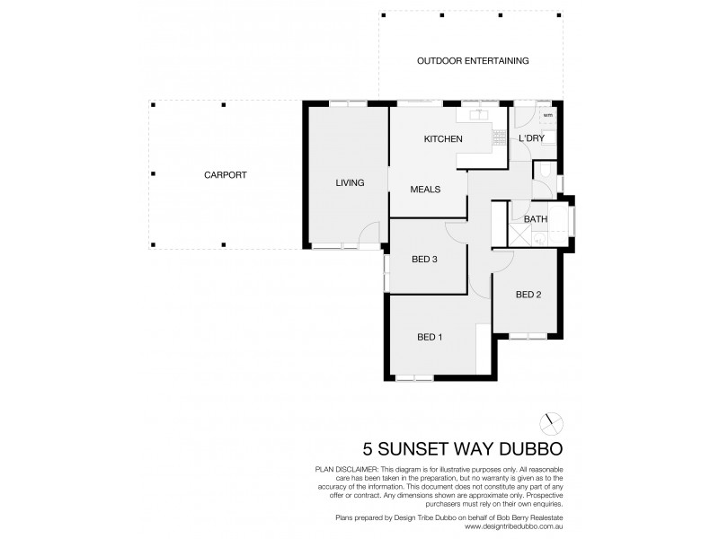 5 Sunset Way, Dubbo NSW 2830 Floorplan