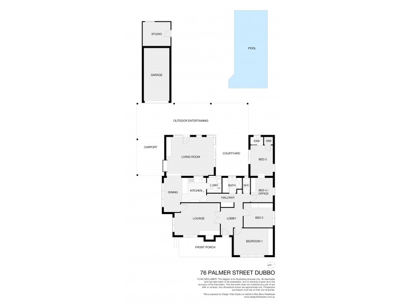 76 Palmer St, Dubbo NSW 2830 Floorplan