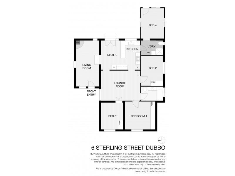 6 Sterling  St, Dubbo NSW 2830 Floorplan