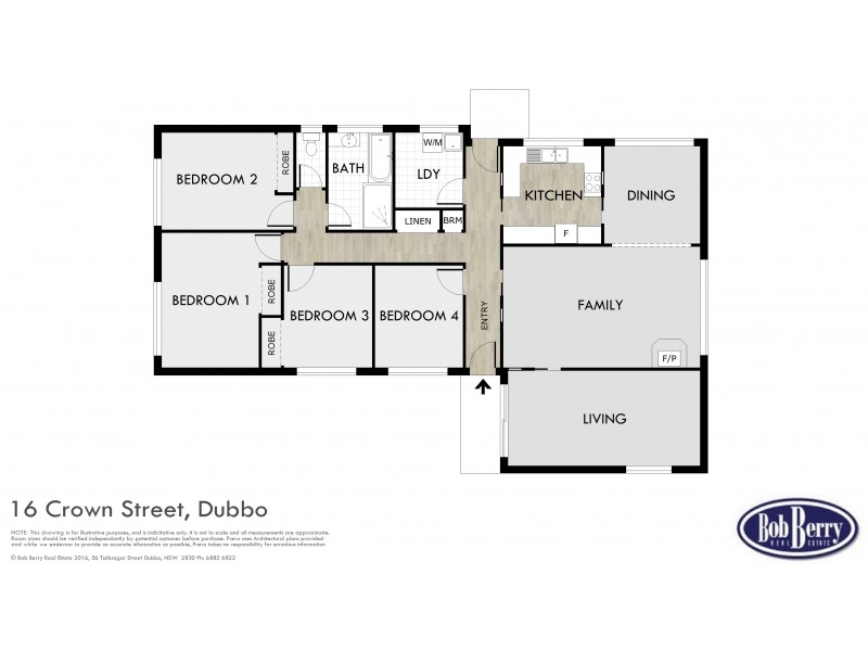 27 Bennett St, Dubbo NSW 2830 Floorplan