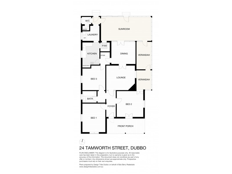 24 Tamworth St, Dubbo NSW 2830 Floorplan