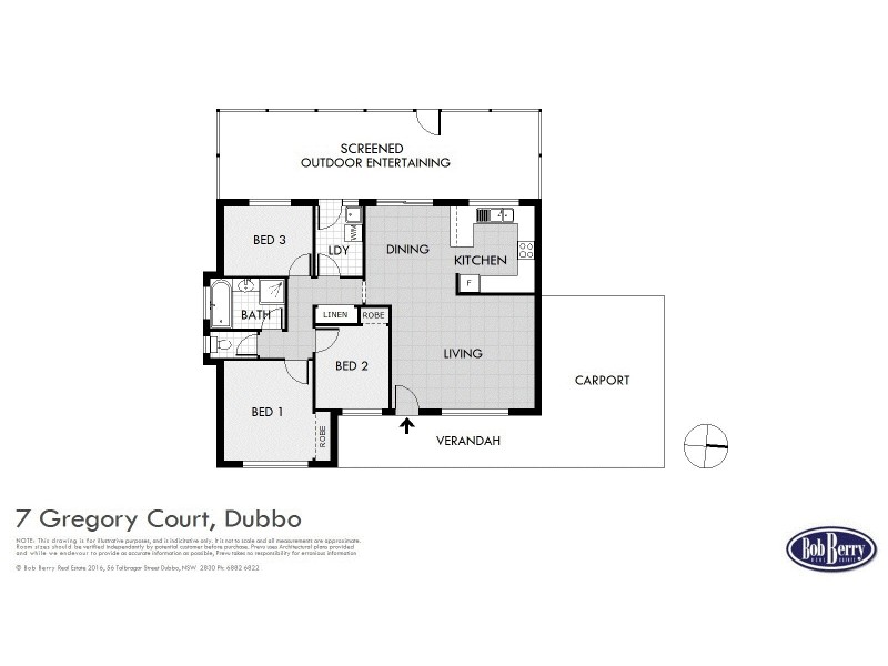 7 Gregory Ct, Dubbo NSW 2830 Floorplan