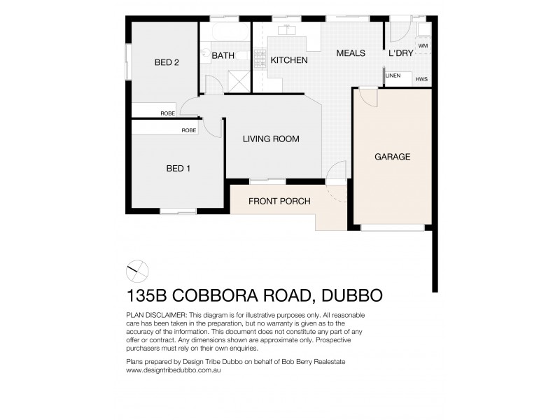 135B Cobbora Rd, Dubbo NSW 2830 Floorplan