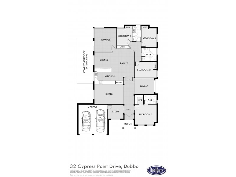32  Cypress Point Dr, Dubbo NSW 2830 Floorplan