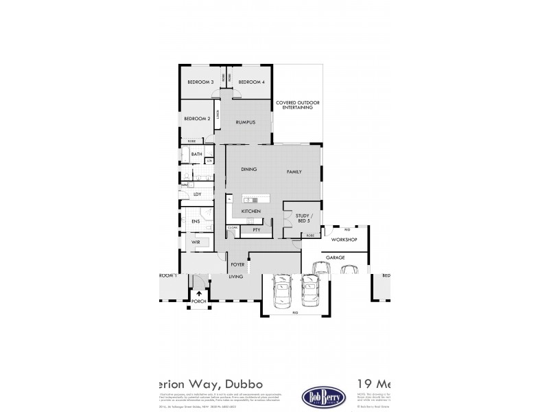 19 Merion Way, Dubbo NSW 2830 Floorplan