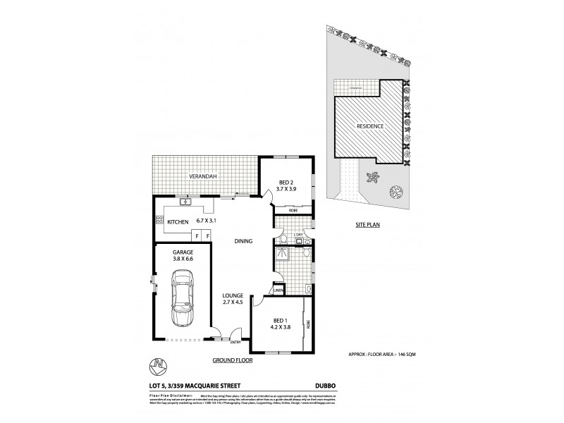 1/359 Macquarie St, Dubbo NSW 2830 Floorplan