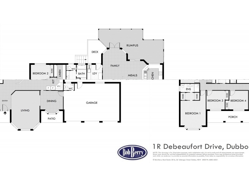 1R Debeaufort Dr, Dubbo NSW 2830 Floorplan