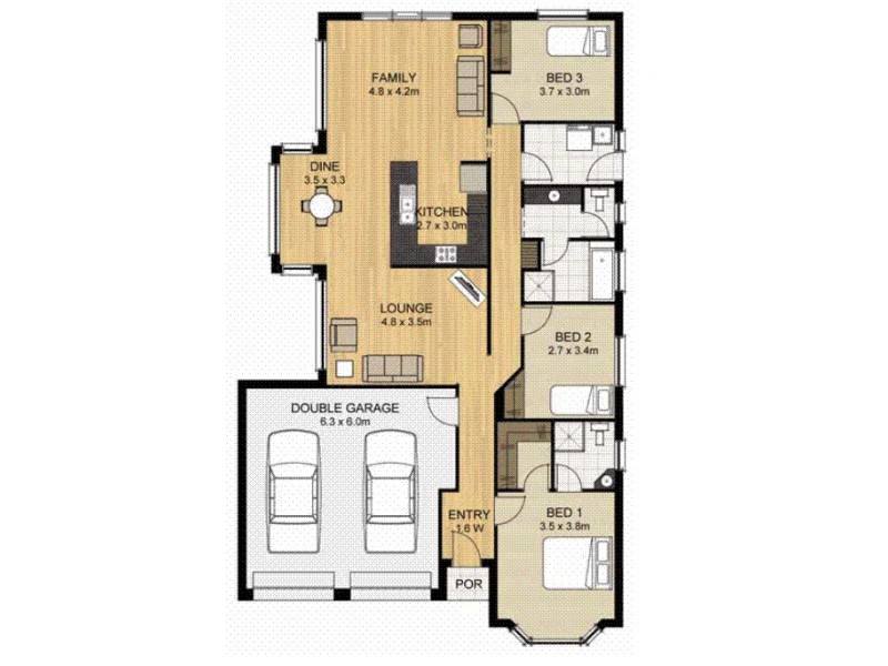 36 Chelaston Rd, Munno Para West SA 5115 Floorplan