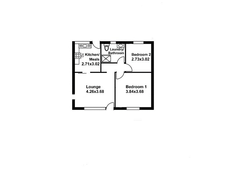 6/6 Hardy St, Croydon Park SA 5008 Floorplan