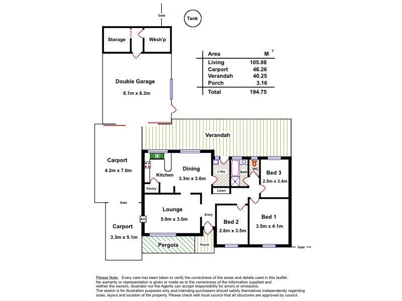 111 Burton Road, Paralowie SA 5108 Floorplan