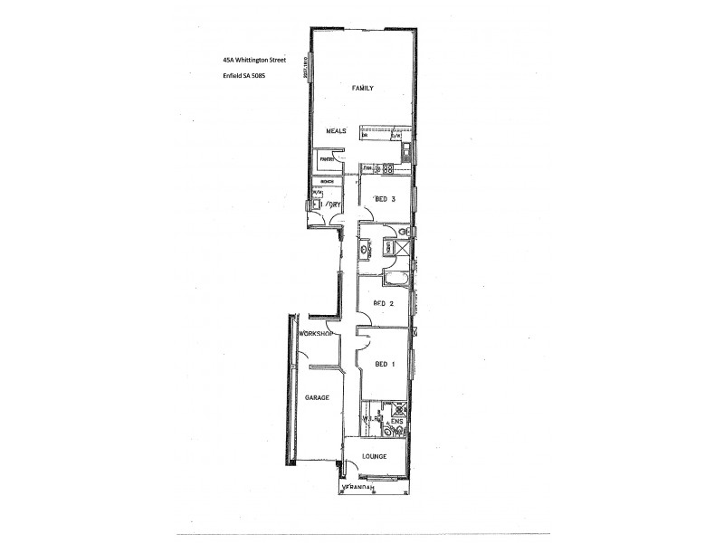 45a Whittington Street, Enfield SA 5085 Floorplan