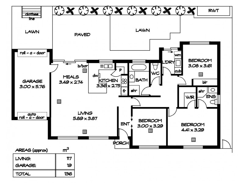 18a Melrose Ave, Clearview SA 5085 Floorplan