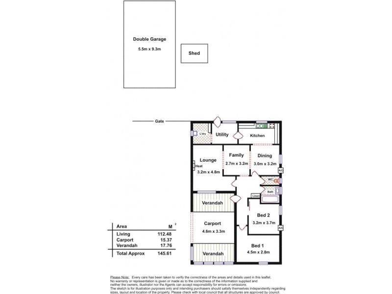 37 Florence Ave, Blair Athol SA 5084 Floorplan