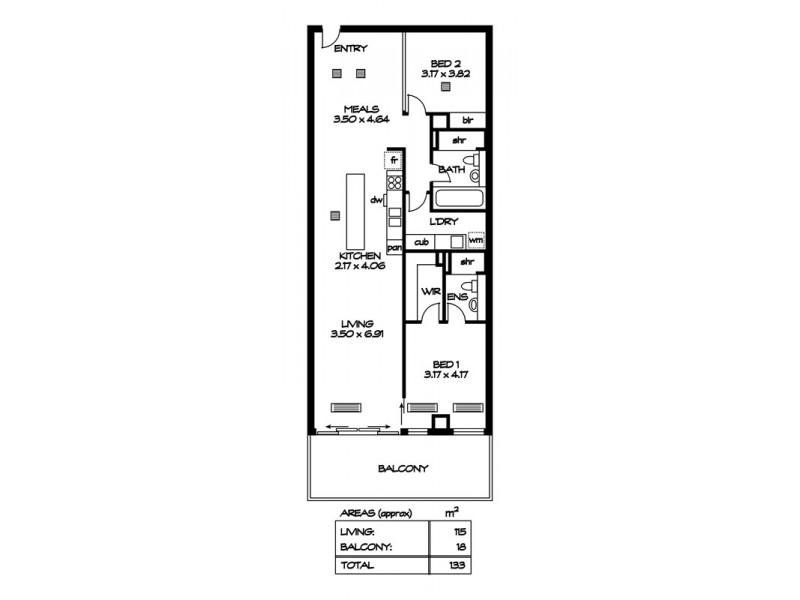 51/220 Greenhill  Rd, Eastwood SA 5063 Floorplan
