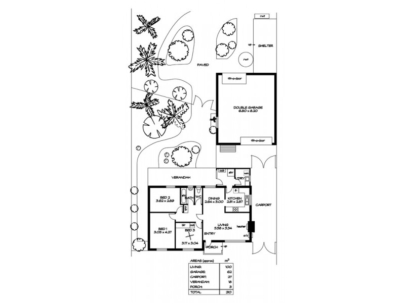 8 Jaffrey St, Blair Athol SA 5084 Floorplan