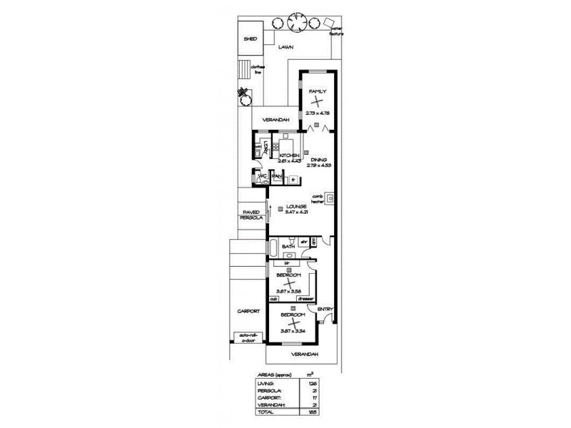 1A Marian Pl, Prospect SA 5082 Floorplan