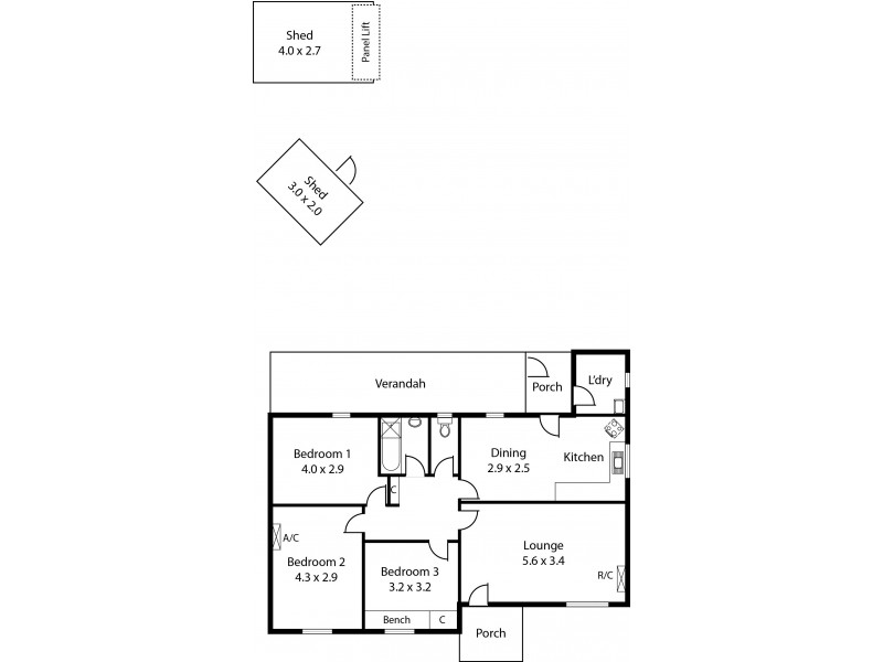 14 Winklebury  Road, Elizabeth Vale SA 5112 Floorplan
