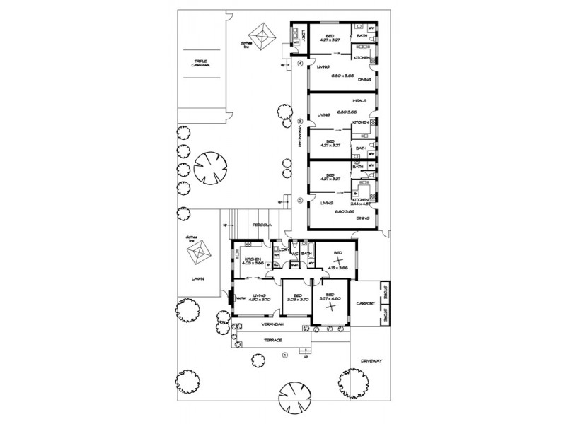 LOT101 (1) Ophir Cres, Seacliff Park SA 5049 Floorplan