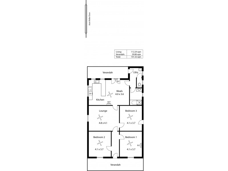39 Pickering St, Brompton SA 5007 Floorplan