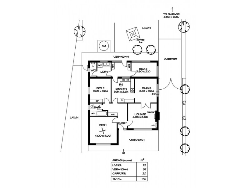 28 Hotchkiss Cres, Croydon Park SA 5008 Floorplan