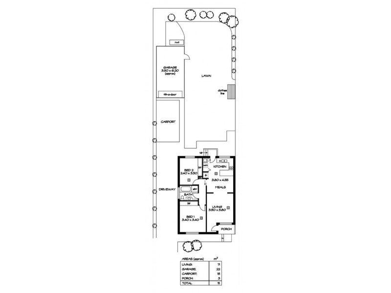 6A Avago St, St Agnes SA 5097 Floorplan