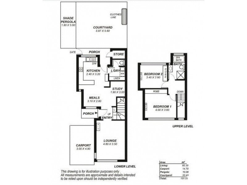 1/214 Payneham Road, Evandale SA 5069 Floorplan