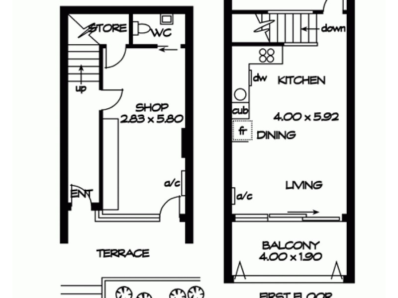 102/185 Morphett Street, Adelaide SA 5000 Floorplan