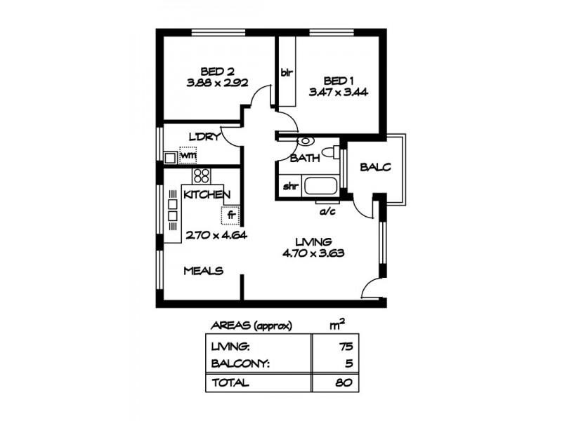 6/6 Albert Street, Payneham SA 5070 Floorplan